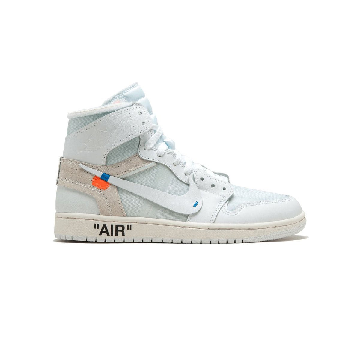 Arstore - Nike Air Jordan 1 x Off-White Euro Sneakers Unisex - Bianco