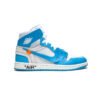 Arstore - Nike Air Jordan 1 x Off-White University Blue Sneakers Unisex