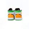 Arstore - Nike Air Jordan 1 Mid Oakland Bianco/Arancione/Verde Unisex Sneakers - White