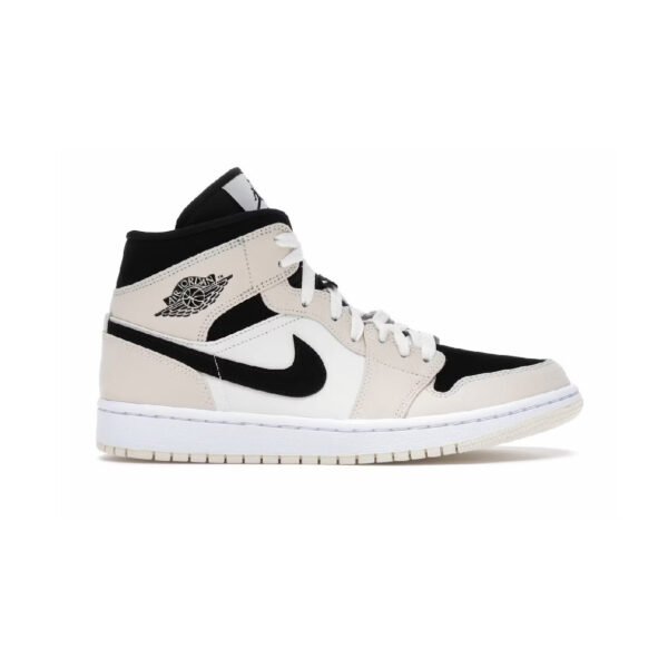Arstore - Nike Air Jordan 1 Mid Barely Orange Unisex Sneakers