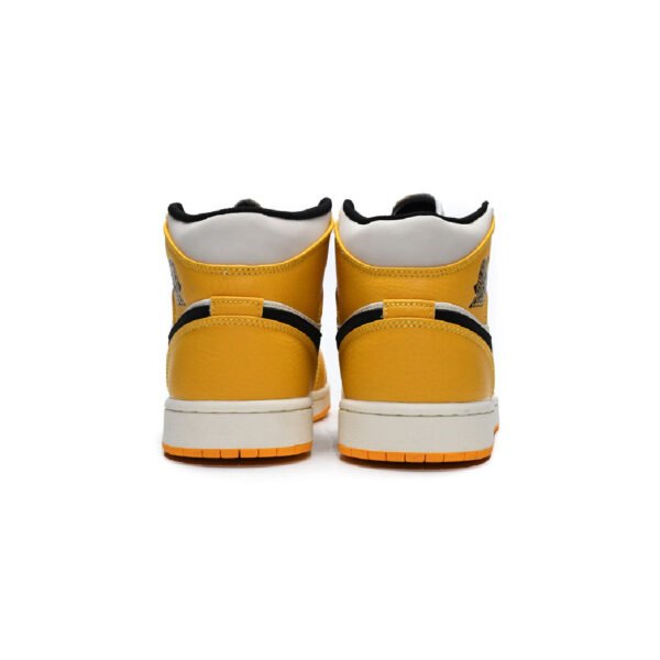Arstore - Nike Air Jordan 1 Mid SE Lakers Unisex Sneakers - Giallo/Viola