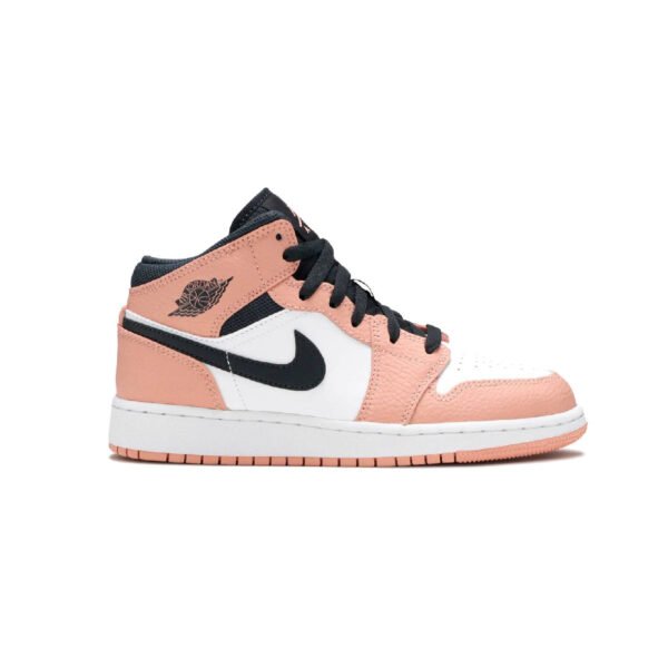 Arstore - Air Jordan 1 Mid Quarzo Rosa Sneakers Bambino/a - Pink
