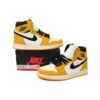 Arstore - Nike Air Jordan 1 High Yellow Ochre Sneakers Unisex - Nero - Black
