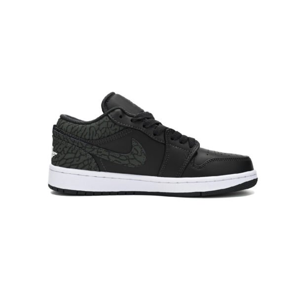 Nike Air Jordan 1 Low Black Elephant Unisex Sneakers - Nero Elefante