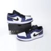 Arstore - Nike Air Jordan 1 Low Court Purple Unisex Sneakers - Bianco - White