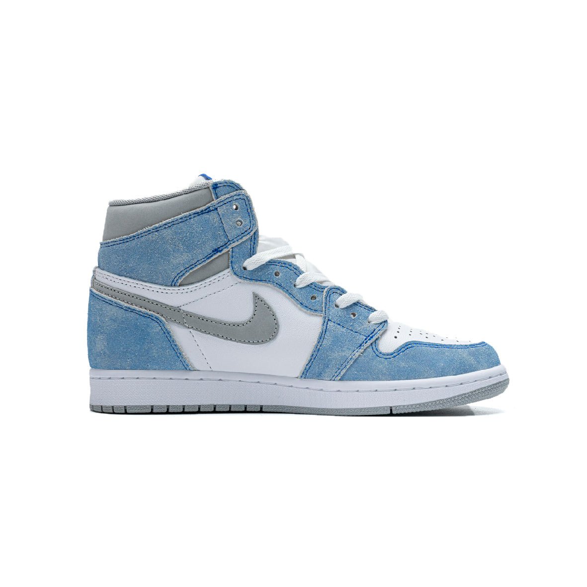 Arstore - Nike Air Jordan 1 High Hyper Royal Grigio Unisex Sneakers - Grey