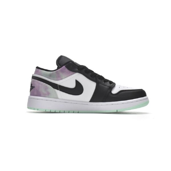 Arstore - Nike Air Jordan 1 Low SE Tie Dye Unisex Sneakers - Nero - Black