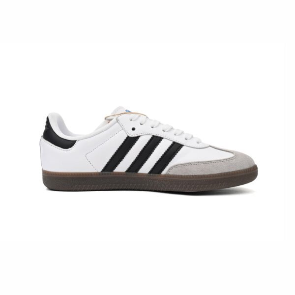 Arstore - Adidas Samba OG Bianco Core Nero Granito Chiaro Unisex Sneakers - Black