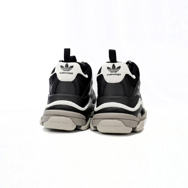 Arstore - Balenciaga x Adidas Triple S Nere Unisex Sneakers - Black