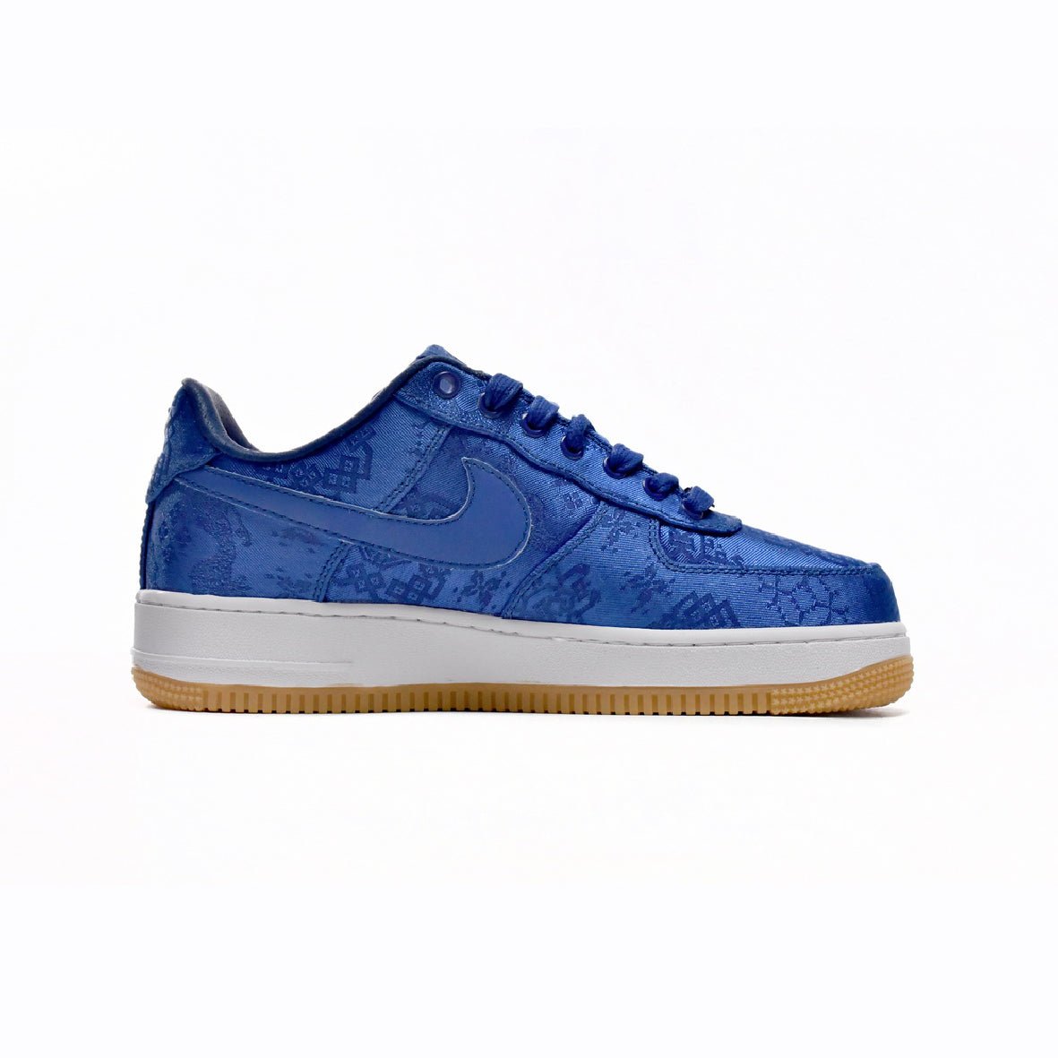 Arstore - Nike Air Force 1 Low x Clot Seta Blu Unisex Sneakers - Blue