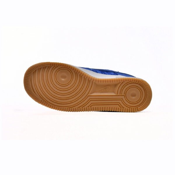 Arstore - Nike Air Force 1 Low x Clot Seta Blu Unisex Sneakers - Blue