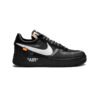 Arstore - Nike Air Force 1 Low X Off-White Nero Unisex Sneakers - Black