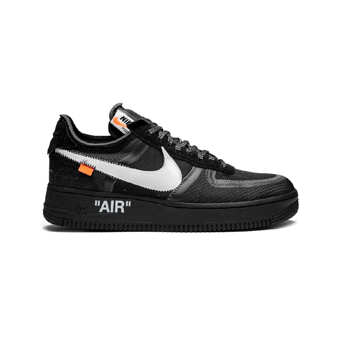 Arstore - Nike Air Force 1 Low X Off-White Nero Unisex Sneakers - Black