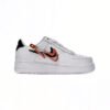 Arstore - Nike Air Force 1 Low Carabiner Swoosh Rosse Unisex Sneakers - Red
