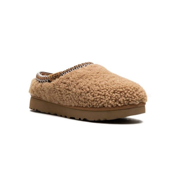Arstore - Ugg Tasman Maxicurly Pantofola Scamosciata Castagna Unisex - Chestnut