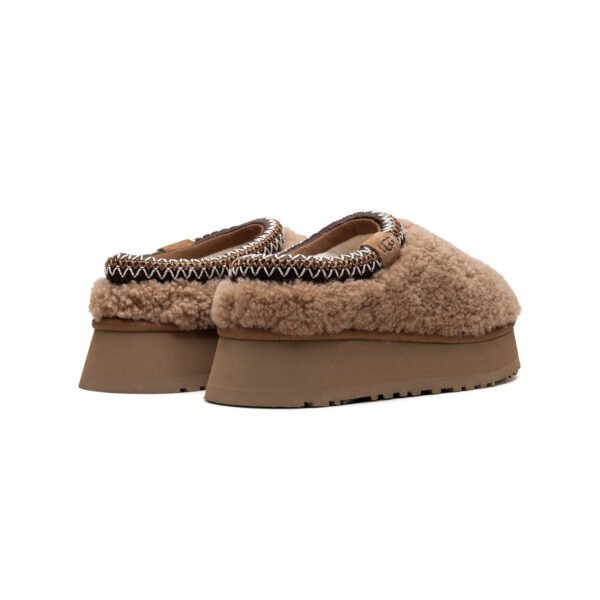 Arstore - UGG Tazz Maxicurly Ciabatta Platform Castagna Unisex - Chestnut