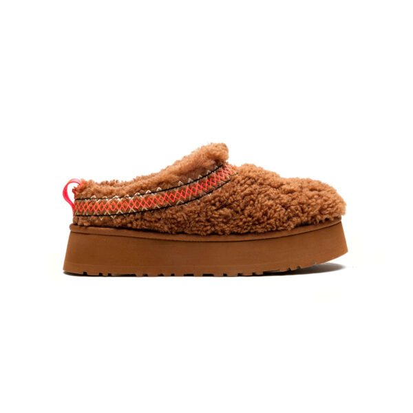 Arstore - UGG Tazz Heritage Braid Pantofola Platform Marrone Scamosciata - Brown
