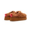 Arstore - UGG Tazz Heritage Braid Pantofola Platform Marrone Scamosciata - Brown
