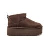 Arstore - UGG Stivaletto Classic Ultra Mini Platform Scamosciato Marrone - Brown