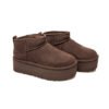 Arstore - UGG Stivaletto Classic Ultra Mini Platform Scamosciato Marrone - Brown