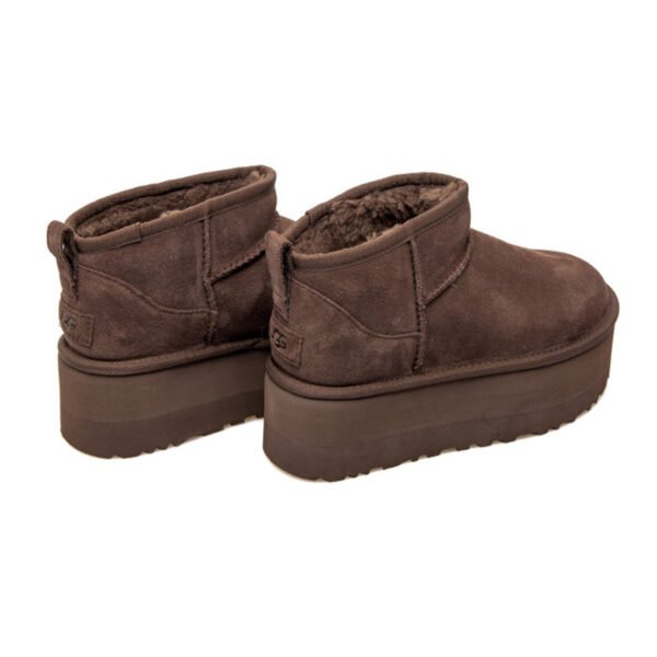 Arstore - UGG Stivaletto Classic Ultra Mini Platform Scamosciato Marrone - Brown