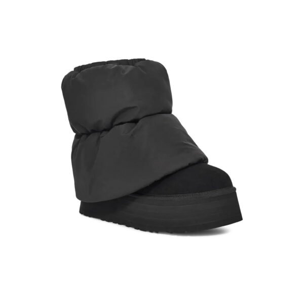 Arstore - UGG Unisex Stivaletto Mini Dipper Puffer Nero Sintetico - Black