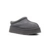 Arstore - UGG Tazz Slipper Scamosciata Grigio Ossidiana Unisex - Gray