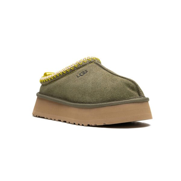Arstore - UGG Tazz Pantofola Platform Verde Oliva Unisex - Green